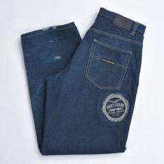 デニム 古着 90s DKNY 先染め ブラック ジーンズ バギー アメリカ製 デニム 古着 90s DKNY 先染め ブラック ジーンズ バギー
