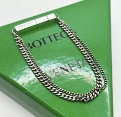 【新品未使用】BOTTEGA VENETA ２連チェーンブレスレット　Mサイズ