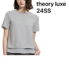 theory luxe 24SS 希少カラー 半袖 二枚仕立て ブラウス theory luxe 24SS 希少カラー 半袖 二枚仕立て ブラウス - メルカリ