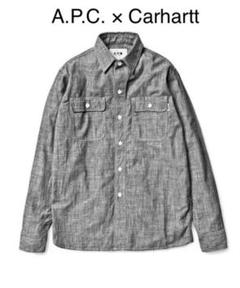 APC Carhartt アーペーセー カーハート シャツ XS