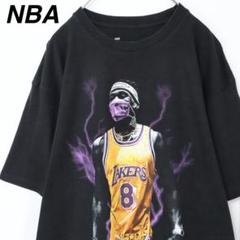 【NBAチーム】レイカーズ Tシャツ XLサイズ ブラック バスケットボール