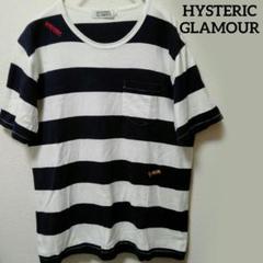 HYSTERIC GLAMOUR ヒスグラ ジェイル ボーダー Tシャツ Lのサムネイル