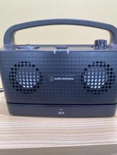 【WR】audio-technica ポータブルスピーカー　稼動確認済み WR】audio-technica ポータブルスピーカー 稼動確認済み - メルカリ