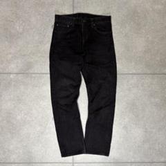 Levi's 505　ブラックデニム　先染め　ストレート　美品　90s　W30