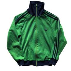 adidas トラックジャケット グリーン 80年代後期~90年代 美品 90s XL adidas トラックジャケット アディダス 緑 グリーン