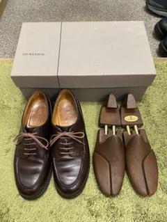 J.M.Westonゴルフ　5/D　黒　純正シューツリー付 J.M.WESTON 純正シューツリー サイズ:5 ゴルフ 180ローファー