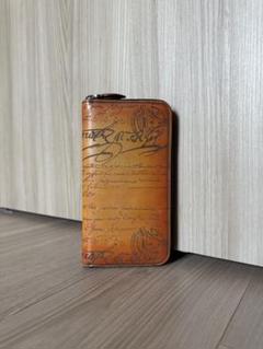 特注28万円 ベルルッティ イタウバ レザー 長財布 ミモザパティーヌ 限定色