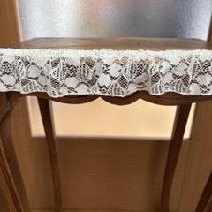 フランス　ヴィンテージ　レース　オフホワイト