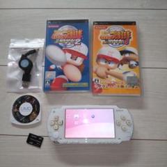 超美品★psp本体★白★純正バッテリー、ゲーム無し、メモリー、新品充電器付き♪