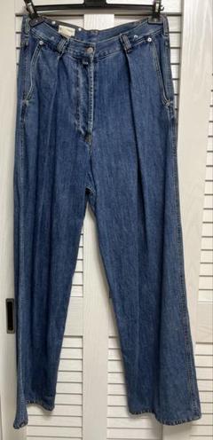 レディース*DRIES VAN NOTEN*ワイドレッグコデニム ジーンズ DRIES VAN NOTEN】SS23☆ワイドレッグ ジーンズ Indigo (Dries