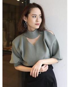 MURUA チョーカーハーフニット 【新品】