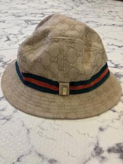 GUCCI グッチ ハット 赤x黒x青緑系等(総柄) L 4103623G0063 名東】【GUCCI】グッチXアディダス GG バケットハット 帽子