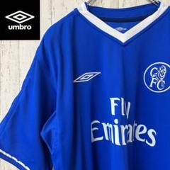 【激レア】サッカー　チェルシー　ゲームシャツ　ユニフォーム　UMBRO 刺繍