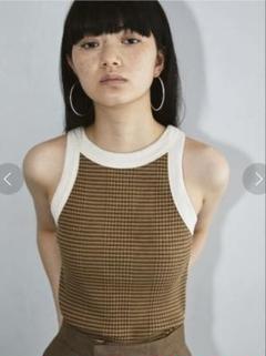 トゥデイフル　カップインボーダータンクトップ TODAYFUL（トゥデイフル）の「TODAYFUL Cupin Border Tanktop