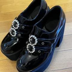 bubbles ダブルバックル厚底シューズ 13cm