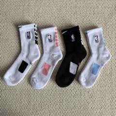 NIKE NBA ソックス スポーツバスケソックス靴下4足