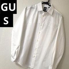美品/ジーユー　UNDERCOVERブロードシャツホワイト　S 白　UG GU