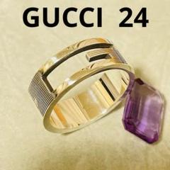 GUCCIリング 21号 カットリング カットアウト スターリング