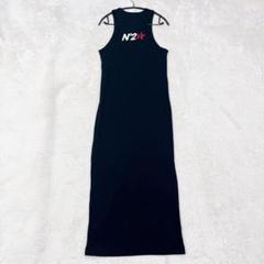 N°21 / ヌメロヴェントゥーノ 黒　バルーン　フレアーロングワンピース N°21 / ヌメロヴェントゥーノ 黒バルーンフレアーロングワンピース