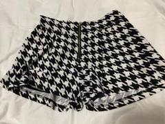 ハウンドトゥース柄　ショートパンツ Mサイズ