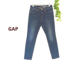 ギャップ GAP スキニーデニムパンツ　綿99%　 インディゴ　M