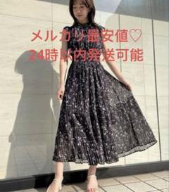 SNIDEL♡Sustainable フリル プリーツ ワンピース SNIDEL（スナイデル）の「【WEB限定サイズあり】Sustainable