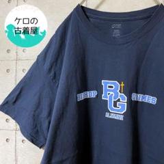ポートアンドカンパニー プリント Tシャツ XL ネイビー US古着