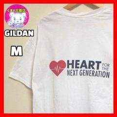 usa古着 GILDAN Tシャツ ジェネレーション 次世代への心 ホワイト M