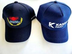 KANSAN PAINT 、日本ペイント、ネイビーキ、ブラックキャップ2個セット