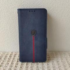 Xperia Ace III ケース 手帳型 スマホケース ブルー Ace3