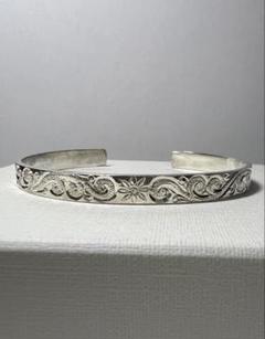 【新品♡】ヴィンテージ バングル シルバー 925 海 波 純銀 S925 バングル,シルバー925 | SILVER KYASYA
