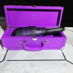 エンジェルシャンパン　パープル　箱と空瓶 エンジェルシャンパン 紫 空箱 空瓶 - メルカリ