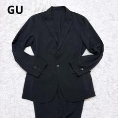 未使用 GU セットアップ 3XL ブラック スーツ GU セットアップスーツ 黒 - メルカリ
