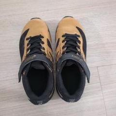 ASICS キッズシューズ 黒/オレンジ 19センチ