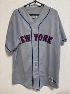 MLB Majestic New York Metsゲームユニフォーム