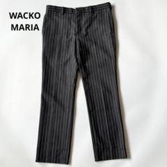 美品♪WAKOMARIA The Guilty Partiesメンズ黒スラックス WACKO MARIA Guilty Parties スラックス - メルカリ