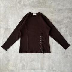 希少　90s Dior ディオール　ロゴニット　レディースM ネイビー 希少 90s Dior ディオール ロゴニット レディースM ネイビー