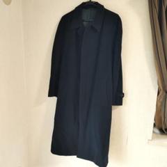 【美品】アルマーニジュニア　166cm 14Aネイビー　ロングウールコート ARMANI junior アルマーニ ダウンコート 紺 アウター 上着