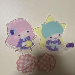 リトルツインスターズ　キキララサンリオ アクリルスタンド 2個セット　namco