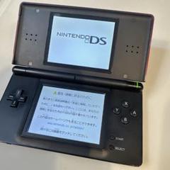 DS Lite 本体 グリムレッド　Nintendo　赤×黒　人気　任天堂