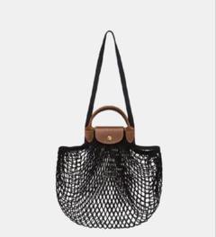 2025年最新】Longchamp カラー：ブラック系 かごバッグの人気