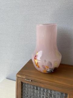 ガラスフラワーベース 新品