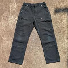 Carhartt ダブルニー　32/30 フェード　USA 90s USA製 carharttカーハート ダブルニー ダック地 ペインター