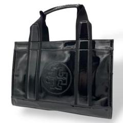 ✅未使用級　TORY BURCH トリーバーチ　トートバッグ　ブラック　エナメル