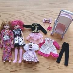リカちゃん人形本体 ワンピース ベビーカー