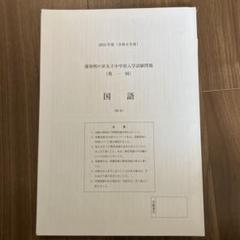 浦和明の星栄東淑徳与野大宮開成開智未来昌平過去問15冊セット