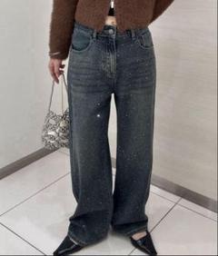 VANNIE U オーロラストーンデニムGジャン VANNIE U オーロラストーンデニムGジャン