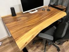 モンキーポッド一枚板 PCデスク、ダイニングテーブル用