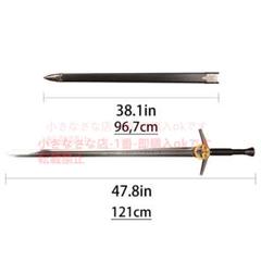 魔法使い3 魔法使い鋼剣 古兵器 武具 権力の遊び Cosplay 模造刀