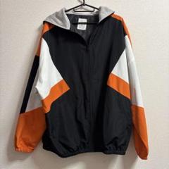 オレンジナイロンジャケットフリーサイズ